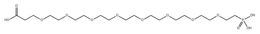 羧基-八聚乙二醇-膦酸,1623791-70-7,结构式