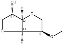 D-Glucitol, 1,4:3,6-dianhydro-5-O-methyl- Struktur