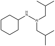 Diisobutylaluminiumcyclohexylamine 化学構造式