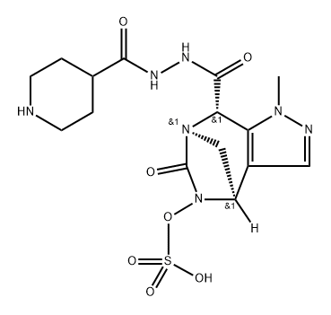 (4R,7R,8S)-4,5,6,8-Tetrahydro-1-methyl-6-oxo5-(sulfooxy)-1H-4,7-methanopyrazolo[3,4-e] [1,3]diazepi,1628205-79-7,结构式
