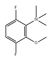 (3,6-difluoro-2-methoxyphenyl)trimethylsilane,1628525-14-3,结构式