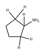 CYCLOPENTYLAMINE-1,2,2,5,5-D5,1628753-63-8,结构式