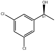 (S)-1-(3,5-二氯苯基)乙烷-1-醇 结构式