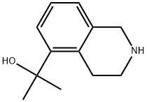 5-Isoquinolinemethanol, 1,2,3,4-tetrahydro-α,α-dimethyl- Structure