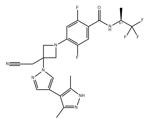 Povorcitinib Struktur