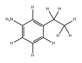 1-AMINO-3-(ETHYLBENZENE-D9) Structure
