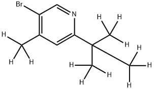 1643575-93-2 3-Bromo-[4-methyl-6-(tert-butyl)-d12]-pyridine