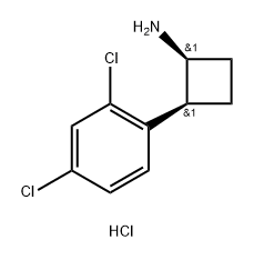 Cyclobutanamine, 2-(2,4-dichlorophenyl)-, hydrochloride (1:1), (1S,2S)-|