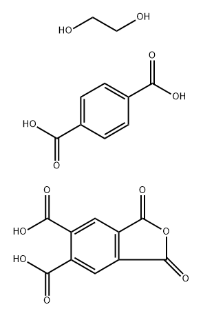 1,4-Benzenedicarboxylic acid, polymer with 1,2-ethanediol, hydrogen 1,3-dihydro-1,3-dioxo-5,6-isobenzofurandicarboxylate|