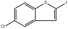 5-chloro-2-iodobenzo[b]thiophene Structure