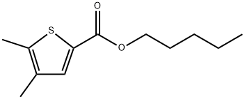 Pentyl 4,5-dimethyl-2-thiophenecarboxylate,1648002-08-7,结构式