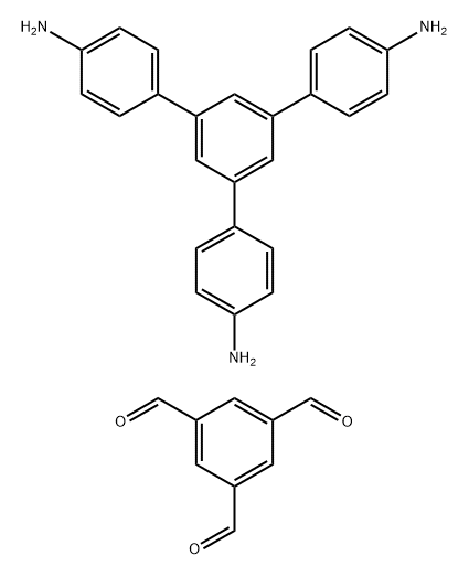 1648559-39-0 1,3,5-Benzenetricarboxaldehyde, polymer with 5'-(4-aminophenyl)[1,1':3',1''-terphenyl]-4,4''-diamine