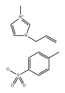 1H-Imidazolium, 1-methyl-3-(2-propen-1-yl)-, 4-methylbenzenesulfonate (1:1)|1-烯丙基-3-甲基咪唑对甲苯磺酸盐