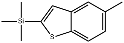 5-Methyl-2-(trimethylsilyl)benzo[b]thiophene Struktur