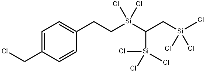1-[2-[[1,2-Bis(trichlorosilyl)ethyl]dichlorosilyl]ethyl]-4-(chloromethyl)benzene|1-[2-[[1,2-双(三氯硅基)乙基]二氯硅基]乙基]-4-(氯甲基)苯