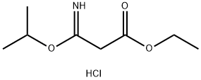 Ethyl 3-imino-3-(1-methylethoxy)-propanoate hydrochloride Structure