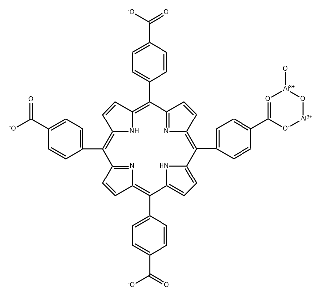 AL-PMOF金属有机骨架,1654774-69-2,结构式