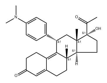 醋酸乌利司他杂质5 结构式