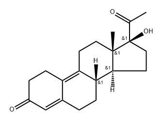 19-Norpregna-4,9-diene-3,20-dione, 17-hydroxy-, (17α)-|乌利司他杂质12