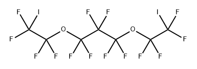 1,9-diiodo-3,7-dioxaperfluorononane 结构式