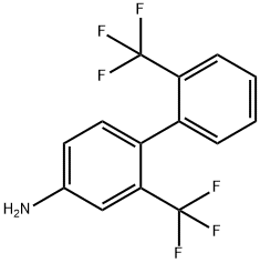 4-Amino-2,2'-bis(trifluoromethyl)biphenyl Structure