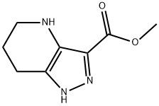 methyl 1H,4H,5H,6H,7H-pyrazolo[4,3-b]pyridine-3-carboxylate Structure