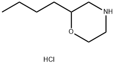 Morpholine, 2-butyl-, hydrochloride Structure