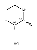 Morpholine, 2,3-dimethyl-, hydrochloride, (2S,3R)-,1660110-84-8,结构式