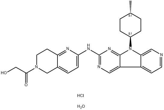 FLX-925 (AMG-925) trihydrate,1664354-66-8,结构式