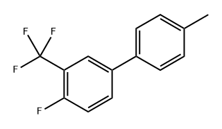 4-Fluoro-4'-methyl-3-(trifluoromethyl)-1,1'-biphenyl Structure