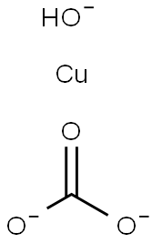 碱式碳酸铜 结构式