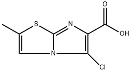 1673546-82-1 5-chloro-2-methylimidazo[2,1-b][1,3]thiazole-6-carboxylic acid