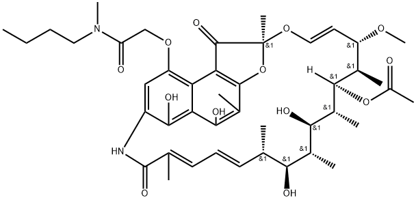 16784-08-0 4-O-[2-[(Butyl)methylamino]-2-oxoethyl]rifamycin