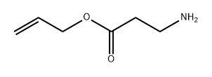 β-Alanine, 2-propen-1-yl ester Struktur