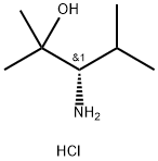 (S)-3-Amino-2,4-dimethyl-pentan-2-ol hydrochloride Struktur