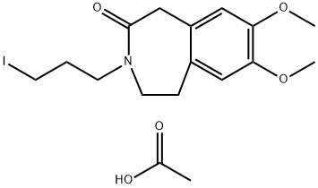 3-(3-iodopropyl)-7,8-dimethoxy-1,3,4,5-tetrahydro-2H-benzo[d]azepin-2-one Structure