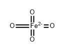 ferrate ion,16836-06-9,结构式