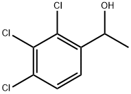 Benzenemethanol, 2,3,4-trichloro-α-methyl- 化学構造式