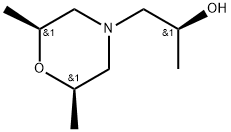 4-Morpholineethanol, α,2,6-trimethyl-, (αS,2R,6S)- Struktur