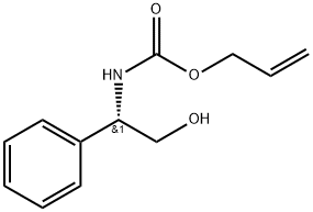 N-Allyloxycarbonyl-(S)-2-phenylglycinol Structure