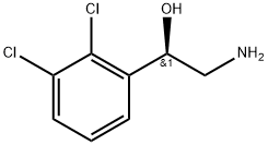 Benzenemethanol, α-(aminomethyl)-2,3-dichloro-, (αR)-,1690126-34-1,结构式