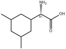 Cyclohexaneacetic acid, α-amino-3,5-dimethyl-, (αS)- 化学構造式