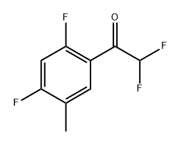 1-(2,4-Difluoro-5-methylphenyl)-2,2-difluoroethanone Structure
