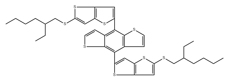 4,8-bis(5-((2-ethylhexyl)thio)thieno[3,2-b]thiophen-2-yl)benzo[1,2-b:4,5-b']dithiophene|PM227-2