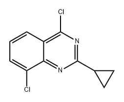 4,8-dichloro-2-cyclopropylquinazoline,1691691-89-0,结构式