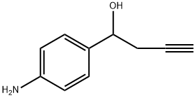 Benzenemethanol, 4-amino-α-2-propyn-1-yl- 化学構造式