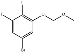 5-Bromo-1,2-difluoro-3-(methoxymethoxy)benzene Structure