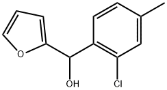 (2-chloro-4-methylphenyl)(furan-2-yl)methanol,1697636-18-2,结构式