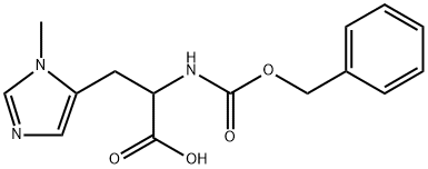 Na-((Benzyloxy)carbonyl)-Np-methyl-L-histidine Struktur