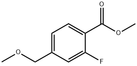 Methyl 2-fluoro-4-(methoxymethyl)benzoate Structure